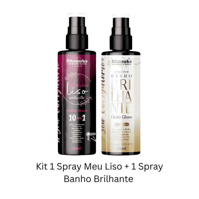 Meu Liso Spray – Liso, leve e sem frizz desde a primeira aplicação.